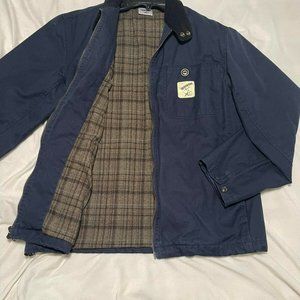 The Hundreds Vintage DROPOUT Navy Bomber Jacket - Medium